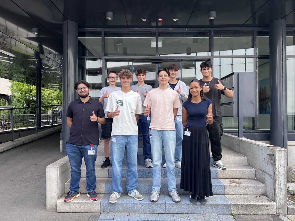 GruppenFoto mit unseren Firstie Team